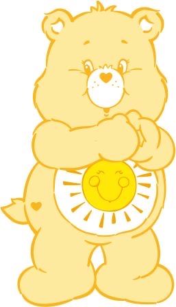 Yellow Care Bear, Raiders Helmet, Jack Nightmare Before Christmas, Care Bear Party, Bear Cup, Funshine Bear, Cool Car Accessories, Bear Drawing, Bear Clipart