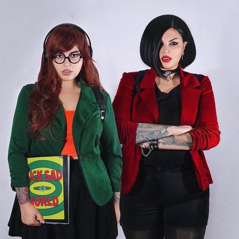 Jazmina Daniel on Instagram Daria And Jane Costume, Daria Halloween Costume, Daria Costume, Daria Cosplay, Daria And Jane, Spooky Szn, September 28, Style Aesthetic, Halloween Outfits