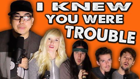 I Knew You Were Trouble - WALK OFF THE EARTH Feat. KRNFX, via YouTube. Discard Phase, Walk Off The Earth, Human Mouth, Popular Music Videos, Music Sites, Video Creator, Pentatonix, Taylor Swift Songs, She Song