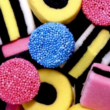 Liquorice allsorts Liquorice Allsorts, Malted Milk, Candy Shop, Peach Rings, Cotton Tea Towels, Local Artisans, Rag Rug, Gummy Candy, Carpet Runner