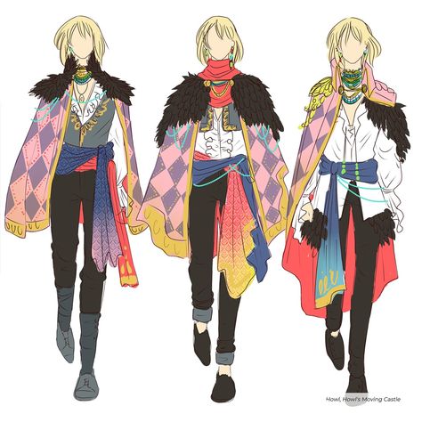 Hannah Alexander Artwork on Twitter: "Sophie and Howl designs 👒🔥🌠… " Hannah Alexander Artwork, Howls Moving Castle Cosplay, Hannah Alexander, Howl's Moving Castle Howl, Howls Moving Castle Art, Howl Pendragon, 하울의 움�직이는 성, Studio Ghibli Fanart, Personajes Studio Ghibli