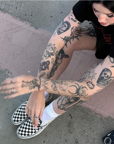 Patch Work Tattoo, Tattoo Forearm, Full Sleeve Tattoos, Patch Work, Forearm Tattoos, Blackwork Tattoo, Tattoo Inspo, Tattoos And Piercings, Blackwork