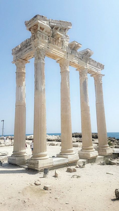 travel, architecture, ancient, temple, column, marble, archaeology, art, sky, tower, old, stone, Parthenon, classic, monument, acropolis, city, antique, bedrock Greek Temple Ruins, Apollo Temple, Ancient Atlantis, Greek Temples, Architecture Ancient, Classical Building, Sky Tower, Temple Ruins, Greece Photography