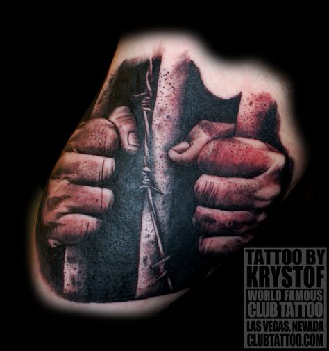 Law enforcement tattoo by Krystof, Jail, Behind Bars, Hard Times, Blues, Felony Law Enforcement Tattoos, Jail Tattoos, Leon Tattoo, Baseball Tattoos, Club Tattoo, Tattoo Arm, Behind Bars, Hard Times, Law Enforcement