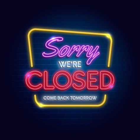 We Are Closed Sign, Closed Sign, Closing Day, Closed Signs, Adobe Illustrator Graphic Design, Close Today, We Are Closed, Business Signs, Christmas Background