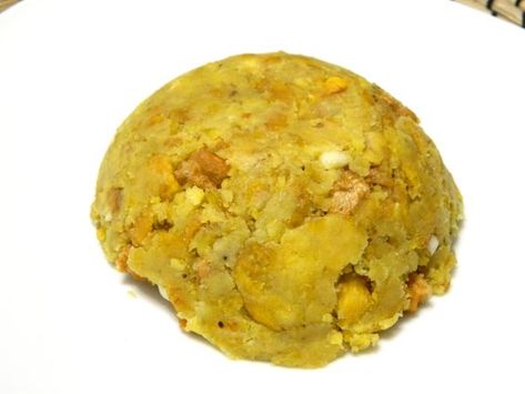 Mofongo - Plantain Balls (Puerto Rico) Puerto Rican Mofongo Recipe, How To Make Mofongo, Puerto Rican Mofongo, Mofongo Recipe, Puerto Rican Cuisine, Puerto Rican Dishes, Puerto Rico Food, Boricua Recipes, Dominican Food