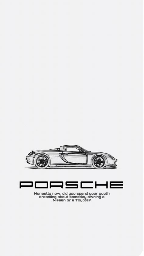 White Phone Wallpaper, Aesthetic Porsche, Porsche Wallpaper, Carrera Gt, Porsche Carrera Gt, จีซอง Nct, Vintage Poster Design, Iphone Wallpaper Photos, Porsche Carrera