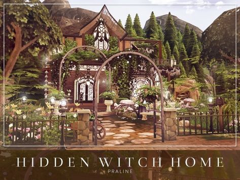 Witch House Ideas, Minecraft Witch House, Sims 4 Witch House, Witch House Interior, Minecraft Witch, Minecraft Living Room Ideas, House Ideas Minecraft, Minecraft Living Room, Outdoor Space Ideas