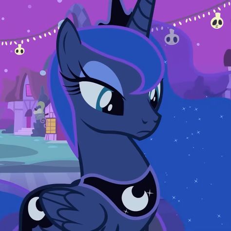 From My Little Pony: FiM S1E4 "Luna Eclipsed" tags: princess luna, my little pony, mlp icon pfp My Little Pony Icon, Disney Characters Wallpaper, Celestia And Luna, My Little Pony Princess, Nightmare Moon, Moon Princess, Princess Celestia, Princess Luna, My Little Pony Drawing