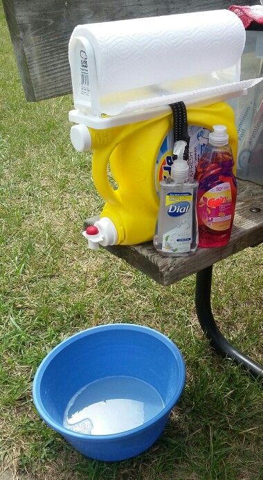 Camping Trip Essentials, Tents Camping Glamping, Mud Puddle, Hand Car Wash, Wash Station, Washing Station, Camping 101, Camping Inspiration, Camping Hacks Diy