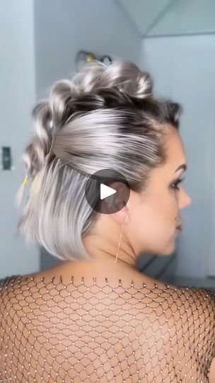 Weekend Hair, Viking Hair, Hair Tattoos, Halloween Hair, Beautiful Sights, French Braid, Short Bob, Hair Videos, Bob Hairstyles