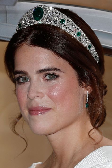 Celebrity Wedding Makeup, Eugenie Wedding, Royal Marriage, Royal Tiaras, Sarah Ferguson, Princess Eugenie, Vogue Australia, Royal Weddings, New Hair Colors