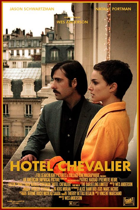 Hotel Chevalier, Directed By Wes Anderson, The Darjeeling Limited, Darjeeling Limited, Jason Schwartzman, Wes Anderson Films, Girly Movies, Wes Anderson, Good Movies To Watch