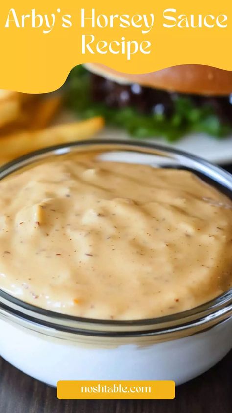 Arby’s Horsey Sauce Recipe – Nosh Table Copycat Arby’s Horsey Sauce, Arby’s Sauce Recipe, Horsey Sauce Recipe, Arbys Horsey Sauce Recipe, Horsey Sauce, French Salad Dressing, Health Chicken Recipes, Arby's Sauce, French Salad