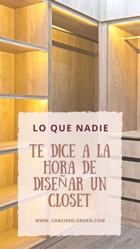 Si estás pensando en renovar tu placard o realizar uno nuevo. Es muy probable que no tengas mucha idea sobre cómo Diseñar un Closet y mucho menos cuales son las partes más importantes a considerar, para que tu nuevo closet sea cómodo, práctico y sobre todo, eficiente. Ideas Para Closet, Walking Closet Pequeños, Walking Closet Modernos, Walk In Closets Ideas, Closets Ideas Walk In, Ideas De Closet, Ideas Para Organizar Cuarto, Interior Placard, Ideas Vestidor