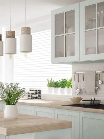 Paint Color Sea Salt, Sea Salt Kitchen, Sherwin Williams Sea Salt, Sea Salt Paint, Elizabeth House, Farmhouse Life, Sea Salt Sherwin Williams, Sherwin Williams White, Kitchen Cupboards Paint