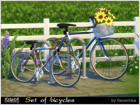 Set bicycles (DECOR) for decorating garden, park, garage.  Found in TSR Category 'Sims 4 Decorative Sets' Sims 4 Bycicle Cc, Sims 4 Cc Functional Bike, Sims 4 Cc Bicycle, Sims 4 Bike Cc, Sims 4 Cc Garage Clutter, Sims 4 Bike, Sims 4 Motorcycle Cc, Sims 4 Garage Cc, Sims 4 Garage