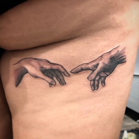 Tattoo uploaded by Johnson Luong | Creation of Adam | 841567 | Tattoodo Semicolon Tattoo Meaning, Scotland Tattoo, Tattoo Dublin, Graffiti Tattoo, God Tattoos, Semicolon Tattoo, Time Tattoos, Line Tattoos, Aberdeen