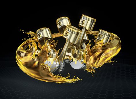 CGI / 3D - Pistons & Oil on Behance Lubricant Oil, Car Advertising Design, Best Gaming Setup, Simple Designs To Draw, Creative Graphic Design, Car Advertising, Brake Fluid, Oil Change, Creative Advertising