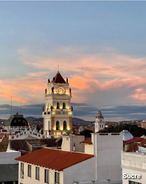 Sucre Bolivia, Bolivia Travel, World Building, Latin America, Bolivia, South America, Places To Go, Road Trip, Vision Board