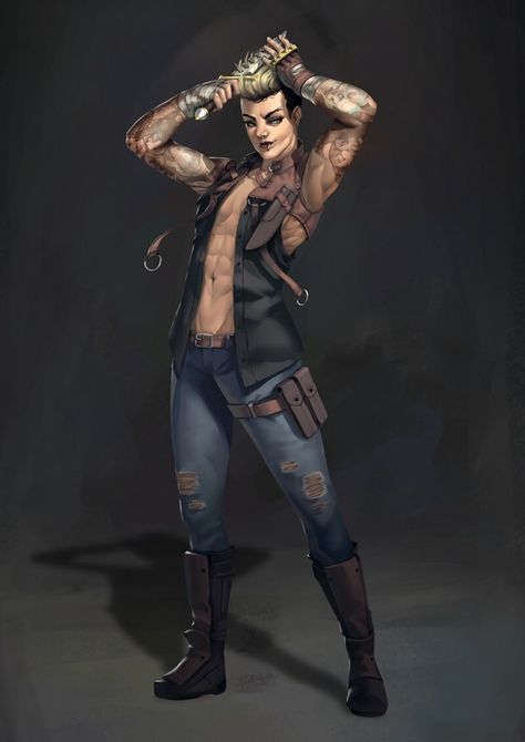 ArtStation - Dungeons and Dragons Heroes XVI Cyberpunk Rpg, Apocalypse Art, Modern Magic, World Of Darkness, Cyberpunk Character, Modern Fantasy, Follow My Instagram, Urban Fantasy, Dnd Characters