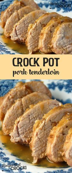 Crock Pot Pork Tenderloin, Crockpot Pork Tenderloin, Cooking Pork Tenderloin, Crock Pot Pork, Slow Cooker Pork Tenderloin, Pork Tenderloin Recipe, Crock Pot Food, Tenderloin Recipe, Pork Loin Recipes