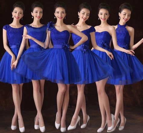 >> Click to Buy << Formal Royal Blue Sisters With Lace Short Design Dress Cheap Bridesmaid Dresses summer gowns vestidos de festa #Affiliate Charcoal Bridesmaid Dresses, Dark Blue Bridesmaid Dresses, Blue Bridesmaid Dresses Short, Cute Bridesmaid Dresses, Royal Blue Bridesmaid Dresses, Sweetheart Bridesmaids Dresses, Summer Bridesmaid Dresses, Navy Blue Bridesmaid Dresses, Bridesmaid Dresses With Sleeves