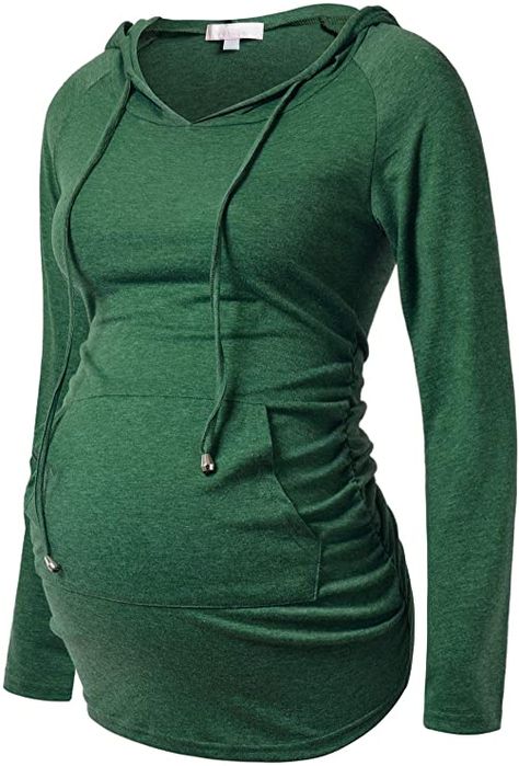 Layering Sweatshirts, Maternity Hoodie, Long Sleeves Shirts, Maternity Activewear, Maternity Tunic, Casual Maternity, Casual Long Sleeve Shirts, Maternity Top, Pregnancy Shirts