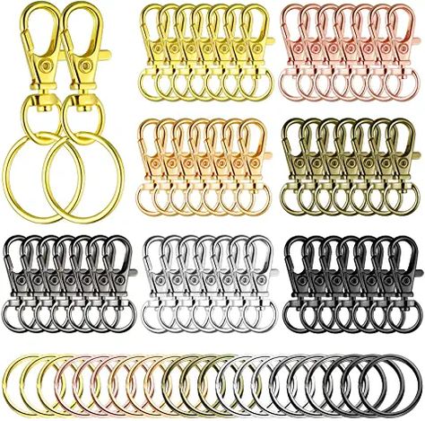 Jewelry Clips, Keychain Jewelry, Keychain Hook, Belt Hook, Rings Metal, Keychain Clip, Lanyard Keychain, Carabiner Clip, Jewelry Clasps