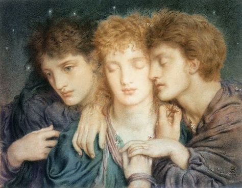 Simeon Solomon, The Sleepers and the One who Watcheth Decadent Movement, Simeon Solomon, Pre Raphaelite Paintings, Julia Margaret Cameron, Costume Carnaval, Pre Raphaelite Brotherhood, Christina Rossetti, Pre Raphaelite Art, John Everett Millais