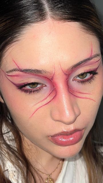 Alien Eye Makeup, Rigid Collodion, Injury Makeup, Wound Makeup, Scar Makeup, Eye Scar, Blood Makeup, Scar Wax, Gore Makeup