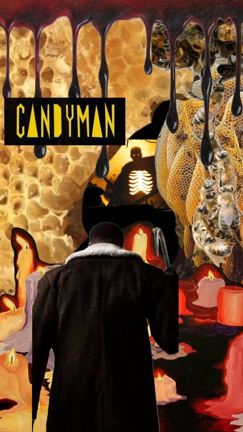 Candyman (1992) Candyman Horror Wallpaper, Candyman Fanart, Candyman Movie, Candyman 1992, Horror Tumbler, Clive Barker, Candy Man, Creepy Stuff, 80s Horror