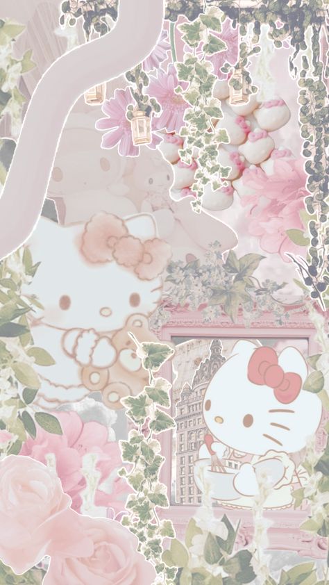 For all my hello Kitty fans out there💕 #hellokitty #nature #pink #sanrio #aesthetic #hellokittyislandadventure #cute Pink Sanrio Aesthetic, Hello Kitty Wallpapers, Pink Sanrio, Sanrio Aesthetic, Pink Wallpaper Hello Kitty, Cute Home Screen Wallpaper, Hello Kitty Dress, Hello Kitty House, Halloween Wallpaper Cute