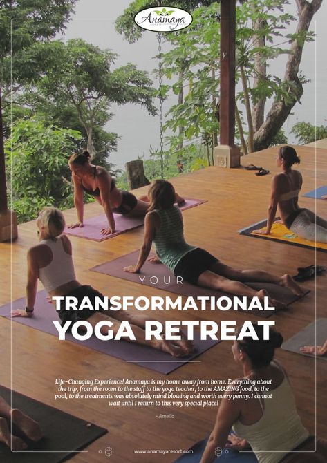 Costa Rica - Yoga Retreats & Yoga Teacher Training - Yoga Flyer, Yoga Club, Yoga Essentials, Spiritual Retreat, Yoga Poster, Meditation Retreat, Sup Yoga, Yoga Retreats, Eat Pray Love