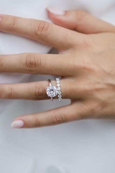 Cathedral Setting, Round Engagement Ring, Future Engagement Rings, Round Solitaire, Round Engagement Rings, Dream Engagement, Dream Engagement Rings, Beautiful Engagement Rings, Diamond Wedding Ring