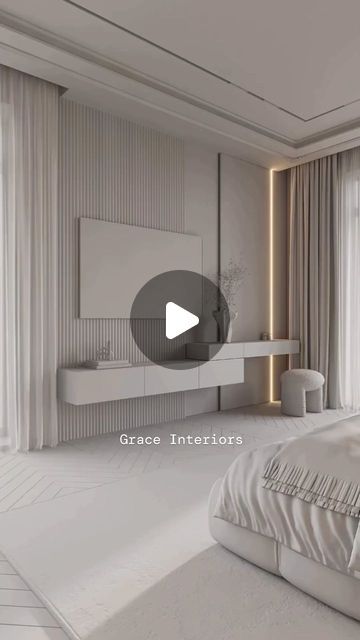 GRACE INTERIORS on Instagram: "Tv Unit with Dresser Transformation 💫
Follow more : @official_graceinteriors 
YouTube : Grace Interiors 
.
.
.
#graceinteriors2020 #graceinteriors #grace #sj #interiordesign #Interiors #interiortransformation interiordesigner #bedroomdesign #bedroommakeover #bedroominspo #smallbedroomgoals😍 #decor #interiortrends #interiors2024 #interiorstyling #interiorslovers #interiordesignideas #bedrooms #instahome #instadaily #instareels #luxuryinteriors" Tv Unit And Dresser, Bedroom With Tv Unit, Bedroom With Tv, Dresser Transformation, Dresser With Tv, Tv Unit, Bedroom Inspo, Small Bedroom, Luxury Interior