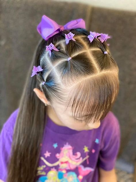 Baby Girl Hairstyles Curly, Easy Toddler Hairstyles, Cute Toddler Hairstyles, Girl Hair Dos, Girls Hairstyles Easy, Toddler Hairstyles, Hair Curling Tips, Bella Hair, Glamorous Look