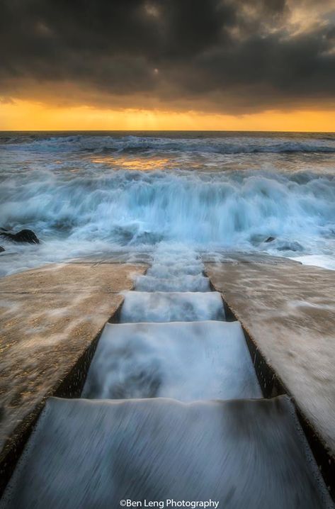 Sunrise at Carnoustie, Angus, Scotland Angus Scotland, Paisley Scotland, Mother Family, Amazing Pictures, Scottish Heritage, Sea Waves, Cool Pictures, Scotland, Water