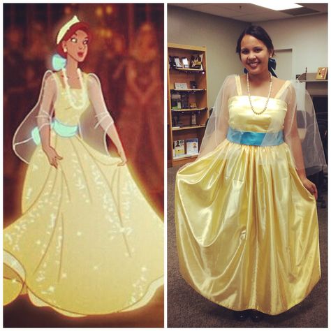 Homemade Anastasia Once Upon a December dress Anastasia Once Upon A December, Anastasia Disney, Disney Anastasia, Once Upon A December, Anastasia Dress, Disney Wedding Dresses, Princess Tea Party, Princesa Disney, Drawing Inspo