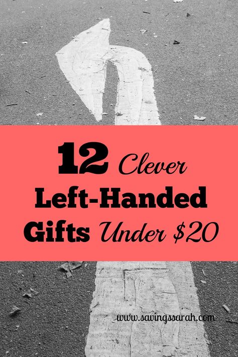 Have a southpaw in your life? Lefties will be delighted by these 12 Clever, Left-Handed Gifts Under $20. Be sure and check them out. Lefty Facts, National Left Handers Day, Left Handed Crochet, Left Handed People, Thrifty Thursday, Frugal Living Ideas, Thrifty Living, Bloggers To Follow, Family Diy