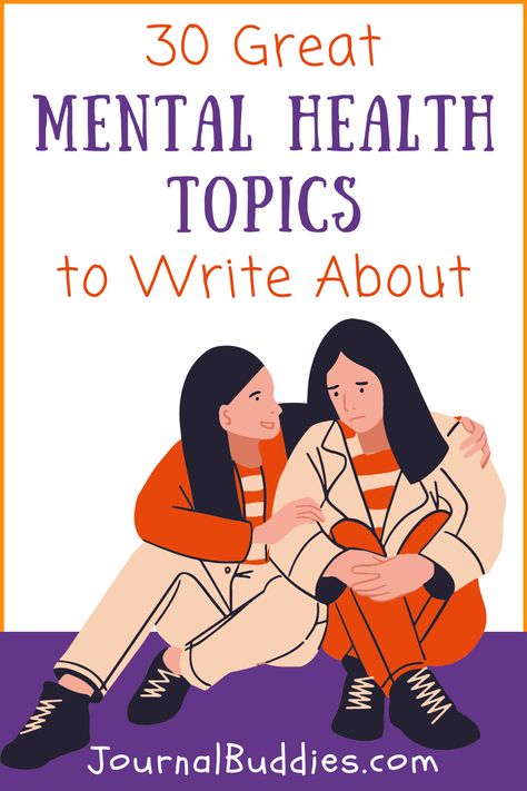 Check this out! Use these mental health topics with your students to educate and empower them to better handle mental health issues. These writing prompts seek to educate students about mental health issues—what they look like, what dangers they may cause, and what to do if they feel like they are struggling themselves. #MentalHealthMatters #MentalHealthAwareness #MentalHealthMonth Health Topics To Teach, Mental Health Topics Ideas, Writing Ideas For Kids, Mental Health Essay, Topics To Write About, Debate Topics, Mental Health Blogs, Health Newsletter, Mental Health Education