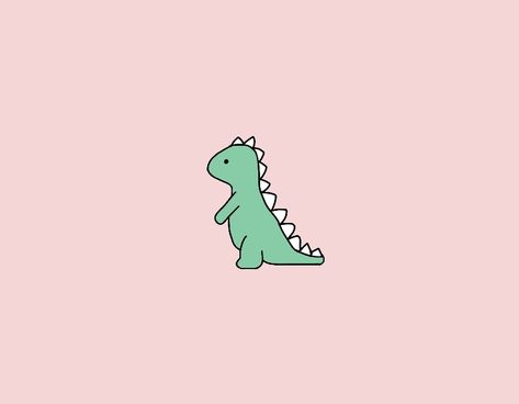 Lil Dinosaur Drawing, Cartoon Dino Tattoo, Cute T Rex Drawing, Tiny T-rex Tattoo, Cartoon Dinosaur Tattoo, Dinosaur Pfp, T Rex Cute, Dinosaur Icon, T Rex Tattoo