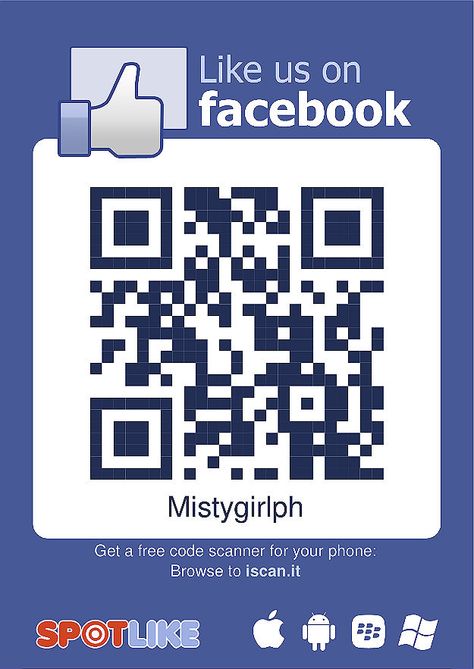 Create Your Own QR Code Like Button For Facebook Fans To Scan Scan Code, Computer Tricks, Blog Websites, Business Printables, Conscious Business, Media Influence, Fan Poster, Tech Ideas, Website Logo