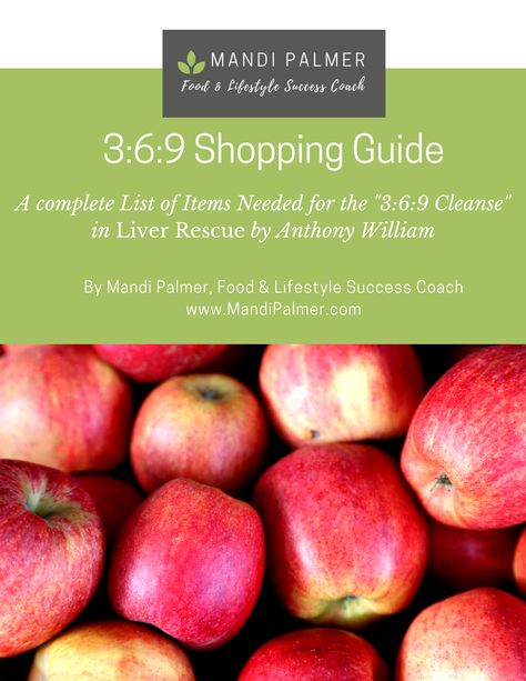 A complete shopping list for Medical Medium's Liver Rescue 3:6:9- FREE DOWNLOAD! Medical Medium Liver Rescue, Liver Rescue, Detox Symptoms, Thyroid Healing, Fruit List, Anthony William, Healthy Fruit, Medical Medium, Vegetable Nutrition