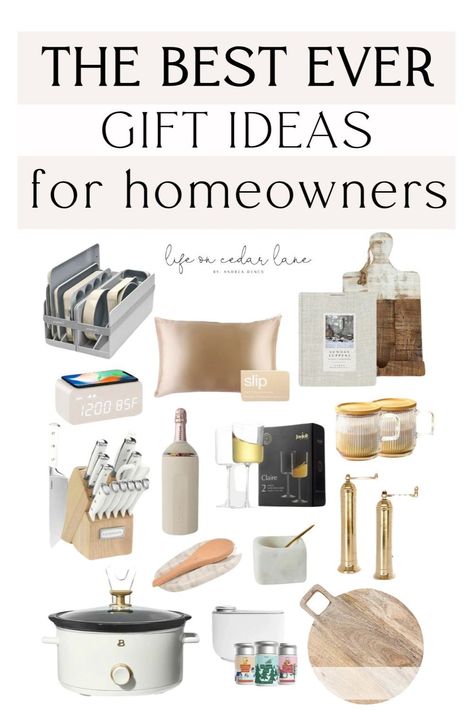 Give the gift of style with The Best Home Decor Gifts to Give Homeowners. Whether you’re shopping for elegant Home Accessories or practical Gifts, this guide has options for every taste. Make their home feel extra special with thoughtful and beautiful decor pieces they’ll love to display. Life On Cedar Lane, Pretty Wine, Cookbook Holder, Gifts For Home, Unique Home Accessories, Classy Decor, Holiday Scents, Home Decor Gifts, Realtor Gifts