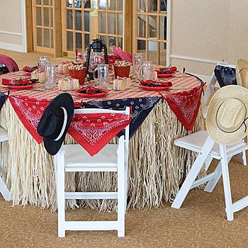 decorations for western theme party | ... to announce that they're getting hitched than a Wild West theme party Western Table Decorations, Country Western Parties, Western Party Decorations, Cowboy Theme Party, Wild West Theme, Wild West Party, Western Birthday Party, Country Party, Cowboy Baby Shower