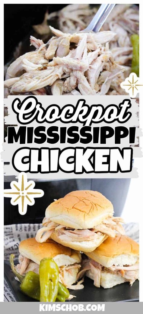 Crock Pot Mississippi Chicken, Easy Chicken Breast Dinner, Homemade Ranch Mix, Mississippi Chicken, Bbq Chicken Breast, Au Jus Gravy, Savory Chicken, Easy Family Meals, Crockpot Recipes Easy