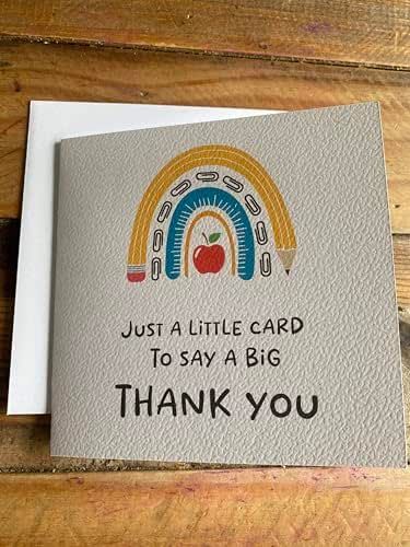 Thank You Teacher Card from Nursery School End of Term Teaching Assistant : Amazon.co.uk: Handmade Products Teacher Appreciation Day Cards, Handmade Thank You Cards For Teachers, Thank You Teacher, Teachers Day Card, Nursery Teacher, Teacher Appreciation Cards, Teacher Thank You Cards, Quick Hair, Handmade Thank You Cards