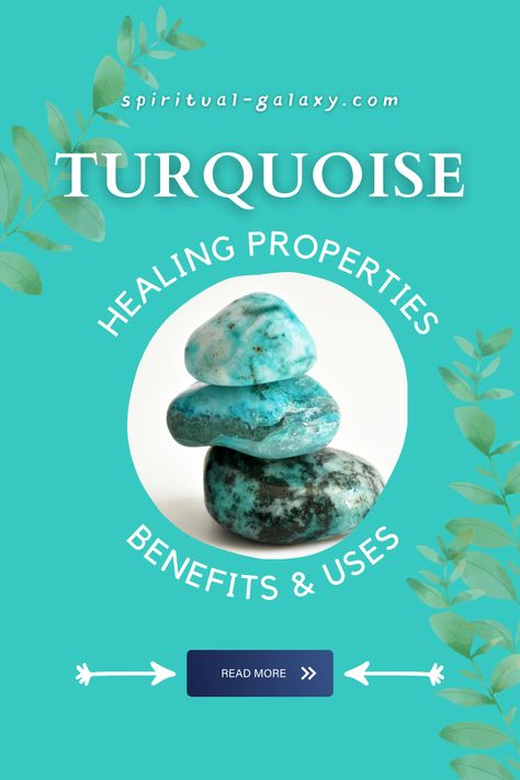 Turquoise Stone Benefits, Turquoise Healing Properties, Turquoise Meaning, Crystals Watercolors, Turquoise Stone Jewelry, Crystal Healing Chart, Healing Crystals Meanings, Silver Turquoise Jewelry, Gemstone Meanings