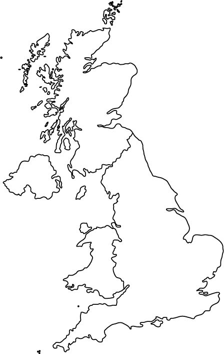 Printable Blank Map of the UK - Free Printable Maps Great Britain Map, 13 Colonies Map, Map Of Uk, Uk Outline, Map Of The Uk, Britain Map, Blank World Map, Iraq Map, Kingdom Map